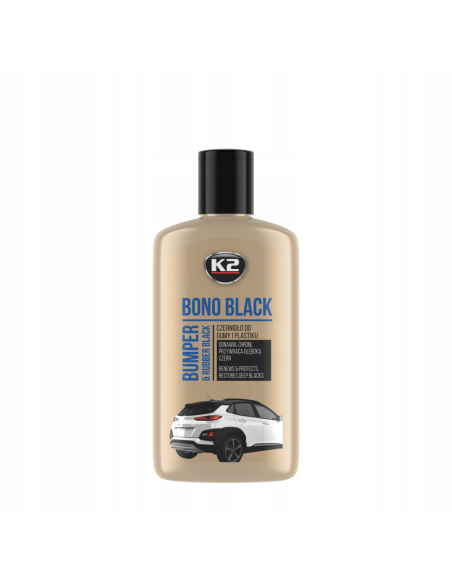 K2 Bono Black 250 ml — czernidło do opon, gumy i plastików zewnętrznych