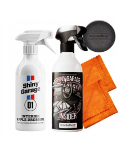 Shiny Garage Apple Dressing do plastików wewnętrznych 500 ml z ochroną UV i zapachem jabłkowym