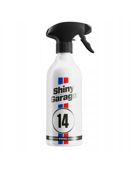 Shiny Garage Monster Wheel Cleaner+ – żelowy płyn do czyszczenia felg z funkcją deironizacji w butelce 500 ml