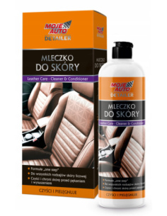 Moje Auto Detailer mleczko do czyszczenia i konserwacji skóry naturalnej 500 ml