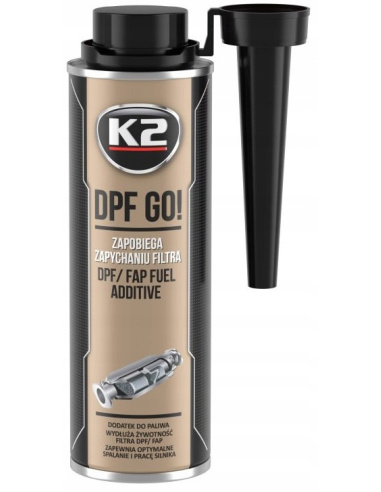 K2 DPF Go dodatek do paliwa chroniący filtr cząstek stałych DPF 250 ml