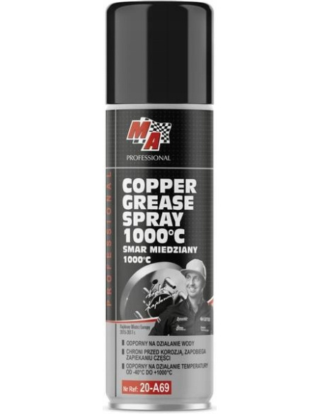 Smar miedziany Moje Auto MA Professional 20-A69 w sprayu 200 ml do zabezpieczania połączeń metalowych