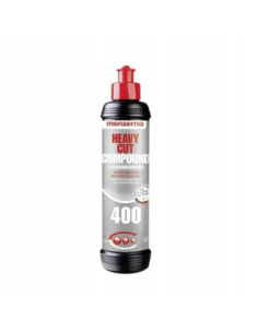 Menzerna 400 pasta polerska Heavy Cut Compound 250 ml do usuwania rys i wykańczania lakieru z wysokim połyskiem