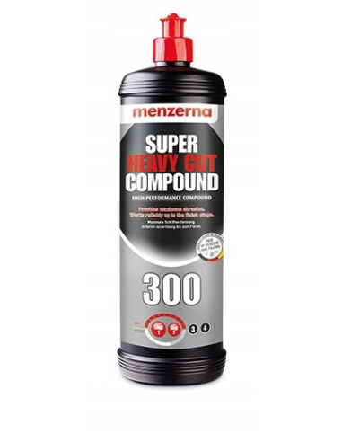 Menzerna Heavy Cut Compound 300 pasta polerska 250 ml do usuwania głębokich rys i śladów szlifowania