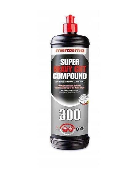 Menzerna Heavy Cut Compound 300 pasta polerska 250 ml do usuwania głębokich rys i śladów szlifowania