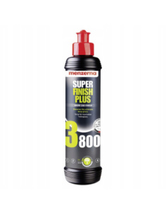 Menzerna SF 3800 Super Finish szara pasta polerska wykończeniowa 250 ml do usuwania hologramów
