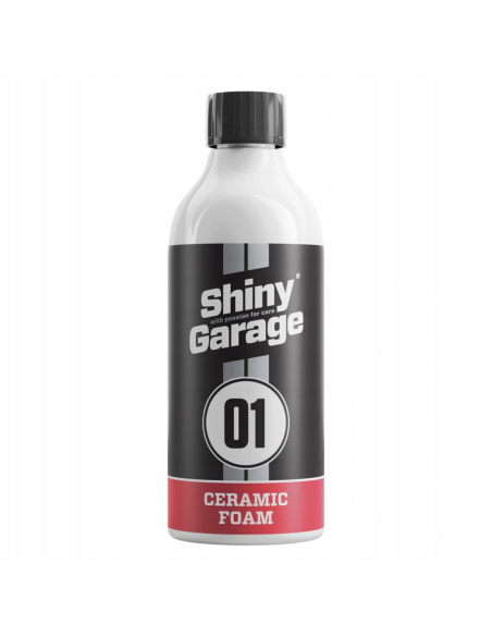 Shiny Garage Ceramic Foam – ceramiczna piana ochronna 500 ml do lakieru, szyb i plastików z efektem hydrofobowym