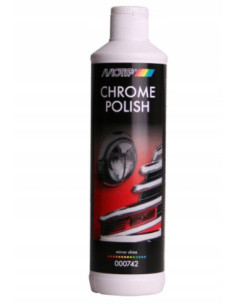 Motip preparat do czyszczenia chromu i metalu 500 ml w sprayu do elementów chromowanych i metalowych w pojazdach