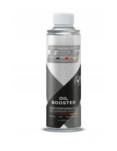 TEC2000 Oil Booster dodatek do oleju silnikowego 375 ml — butelka z preparatem wzmacniającym film olejowy