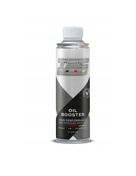 TEC2000 Oil Booster dodatek do oleju silnikowego 375 ml — butelka z preparatem wzmacniającym film olejowy
