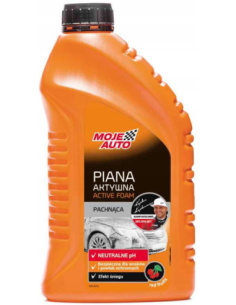 Piana aktywna Moje Auto Red Fruits 1l do mycia bezdotykowego w lance pianowej