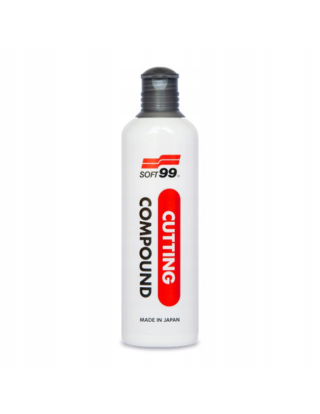 Soft99 Cutting Compound pasta polerska wodna 300 ml do usuwania głębokich zarysowań lakieru maszyną polerską
