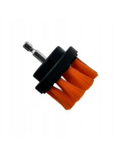 ADBL Twister Soft szczotka na wkrętarkę 50 mm z miękkim włosiem do czyszczenia tapicerki samochodowej