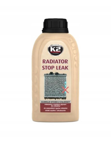 K2 Radiator Stop Leak uszczelniacz do układu chłodzenia silnika 250 ml
