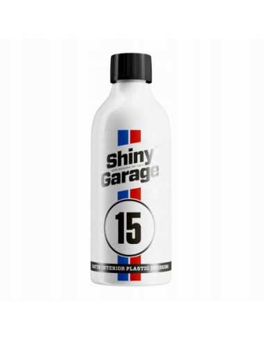 Shiny Garage Satin Dressing do plastików wewnętrznych 250 ml — satynowy dressing z filtrem UV
