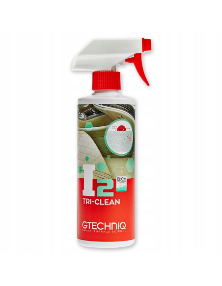 Gtechniq I2 Tri-Clean cleaner antybakteryjny do wnętrza i tekstyliów 500 ml