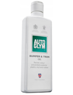 Autoglym Bumper & Trim Gel 500 ml — żel do odżywienia plastików zewnętrznych i gumy w butelce z aplikatorem
