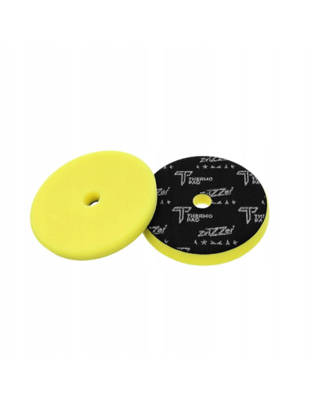 ZviZZer Thermo Trapez Pad Yellow Soft gąbka polerska 125 mm do finiszowania lakieru