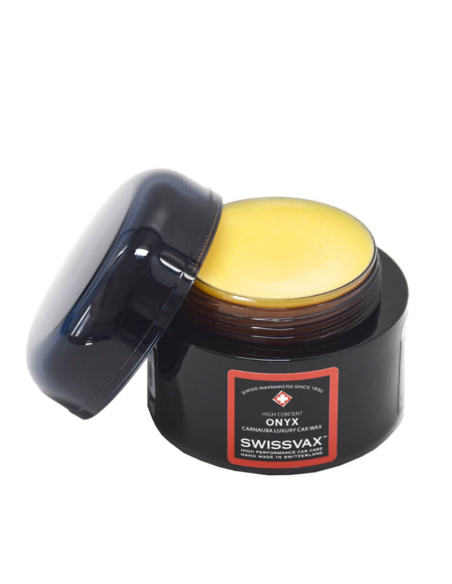 Swissvax Onyx wosk twardy Carnauba 50 ml do zabezpieczenia lakieru samochodowego