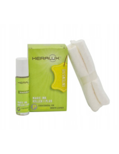 Keralux Magic Ink Roller Plus remover do usuwania tuszu i atramentu ze skóry samochodowej 10 ml