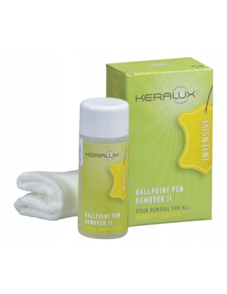 Keralux Ballpoint Pen Remover 45 ml preparat do usuwania plam z długopisu i atramentu ze skóry