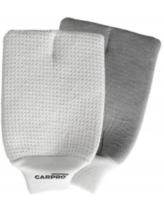 CarPro GlassMitt dwustronna rękawica do mycia i czyszczenia szyb samochodowych