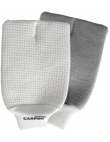 CarPro GlassMitt dwustronna rękawica do mycia i czyszczenia szyb samochodowych