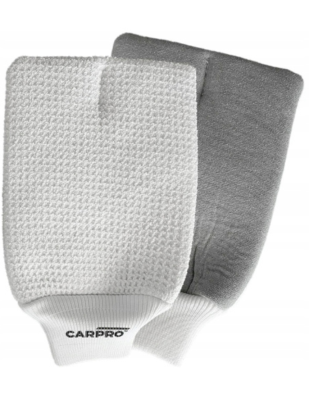 CarPro GlassMitt dwustronna rękawica do mycia i czyszczenia szyb samochodowych
