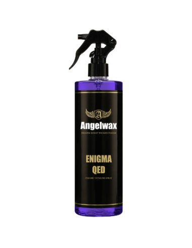 Angelwax Enigma QED quick detailer z kwarcem 500 ml – spray do szybkiego detailingu lakieru z technologią ceramiczną