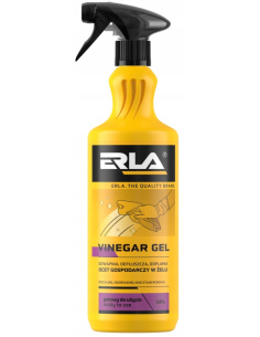 K2 Erla Vinegar ocet gospodarczy w żelu 14% pojemność 1 litr do czyszczenia kamienia i tłuszczu