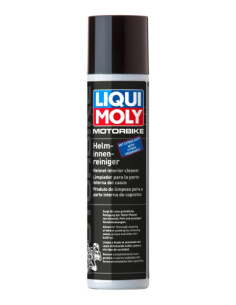 Liqui Moly 1603 czyszczący w aerozolu do kasków motocyklowych i tapicerki, pojemność 300 ml, zapach cytryny