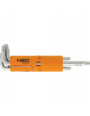 Klucz imbusowy NEO Tools 4 mm ze stali chromowo-wanadowej do prac montażowych i serwisowych