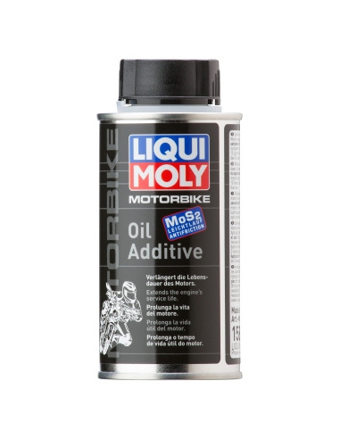 Liqui Moly 1580 MoS2 dodatek do oleju motocyklowego 125 ml z dwusiarczkiem molibdenu