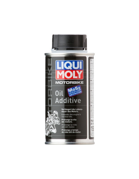 Liqui Moly 1580 MoS2 dodatek do oleju motocyklowego 125 ml z dwusiarczkiem molibdenu