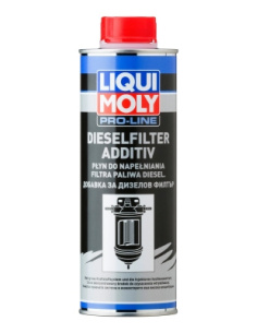 Liqui Moly Pro-Line Diesel płyn do napełniania filtra paliwa 500 ml — butelka z preparatem do układu wtryskowego