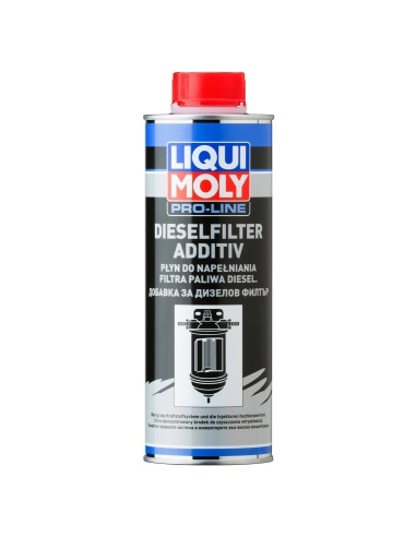 Liqui Moly Pro-Line Diesel płyn do napełniania filtra paliwa 500 ml — butelka z preparatem do układu wtryskowego