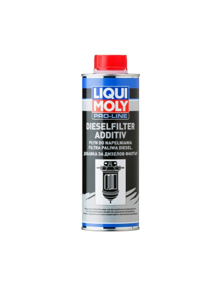 Liqui Moly Pro-Line Diesel płyn do napełniania filtra paliwa 500 ml — butelka z preparatem do układu wtryskowego