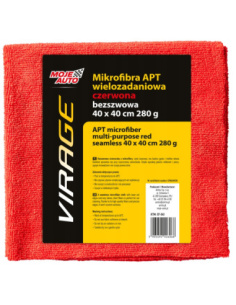 Mikrofibra bezszwowa Virage Moje Auto 40x40 cm do czyszczenia i polerowania lakieru, szyb oraz wnętrza samochodu