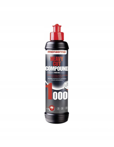 Menzerna 1000 Heavy Cut pasta tnąca 250 ml do głębokich defektów lakieru