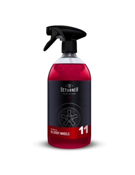 Deturner Bloody Wheels 1 l – środek do czyszczenia felg i opon w butelce z atomizerem
