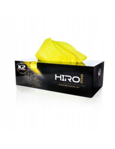 K2 Hiro ściereczki z mikrofibry 30 sztuk 30x30 cm do czyszczenia samochodu