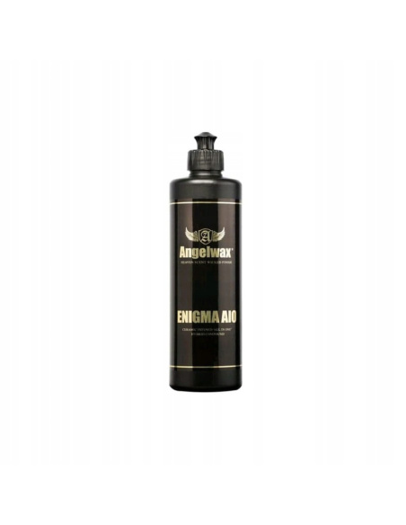 Angelwax Enigma AIO pasta polerska z ochroną ceramiczną 500 ml do usuwania zarysowań i zabezpieczania lakieru