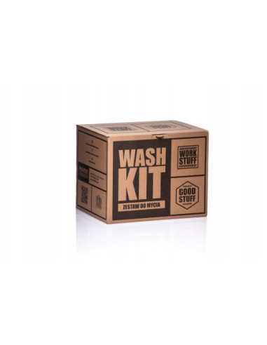 Good Stuff Wash Kit startowy zestaw do mycia auta z kosmetykami i akcesoriami Work Stuff