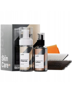 CarPro Leather SkinCare Kit zestaw do czyszczenia i ochrony skóry naturalnej 150 ml