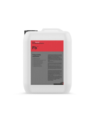 Koch Chemie FB Felgenblitz 5 litrów – bezkwasowy deironizer do felg i lakieru o neutralnym pH