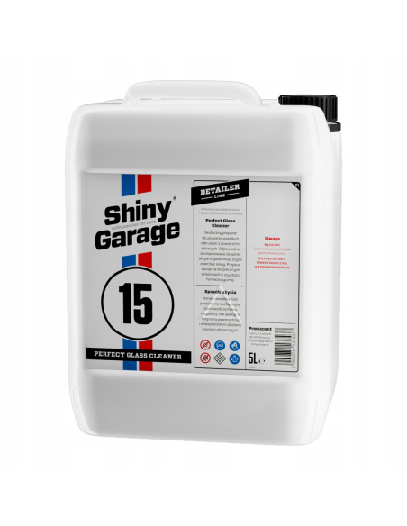 Shiny Garage Perfect Glass Cleaner 5L – profesjonalny płyn do czyszczenia szyb samochodowych