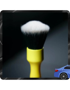 Blend Brothers Misty pędzelek detailingowy żółty z ultra miękkim syntetycznym włosiem do wrażliwych powierzchni