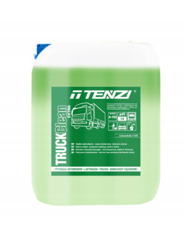 Tenzi Truck Clean Extra 10 litrów — piana aktywna do mycia pojazdów ciężarowych w kanistrze