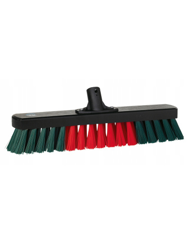 Szczotka garażowa Vikan 311552 o szerokości 44 cm w kolorze czarnym do zamiatania warsztatów