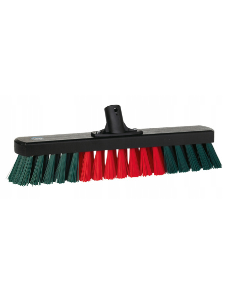 Szczotka garażowa Vikan 311552 o szerokości 44 cm w kolorze czarnym do zamiatania warsztatów